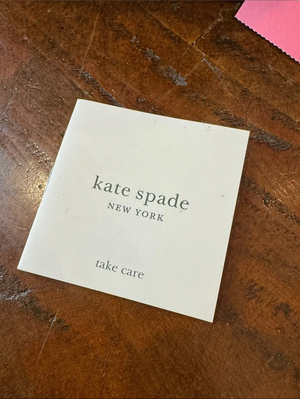 kate spade Navy and Pink Floral Heart Appliqué Cosmetic Pouch